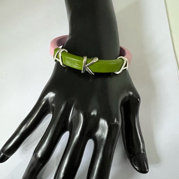 Alpha Kappa Alpha AKA Leather Bracelet - Picture 6 of 9